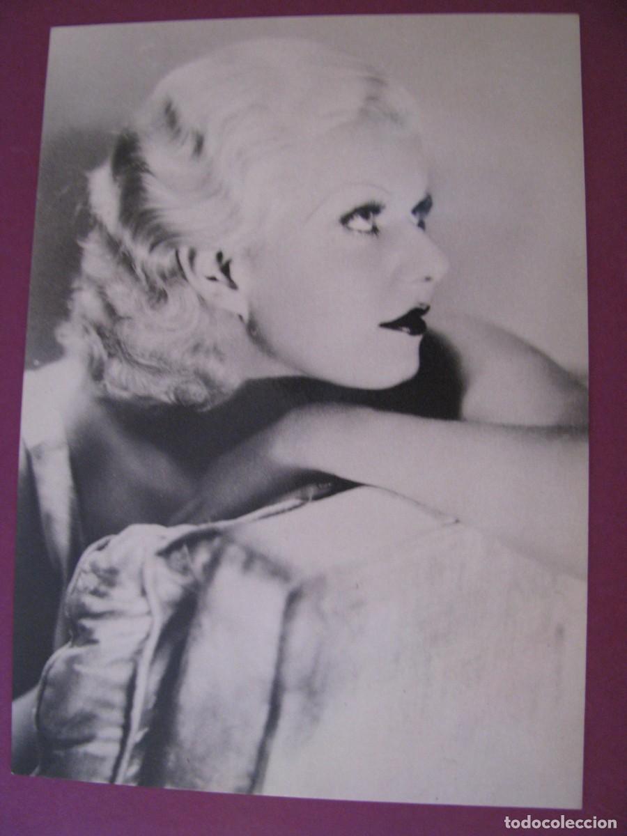 Cine: POSTAL DE LA ACTRIZ JEAN HARLOW. BBC HULTON PICTURE LIBRARY.