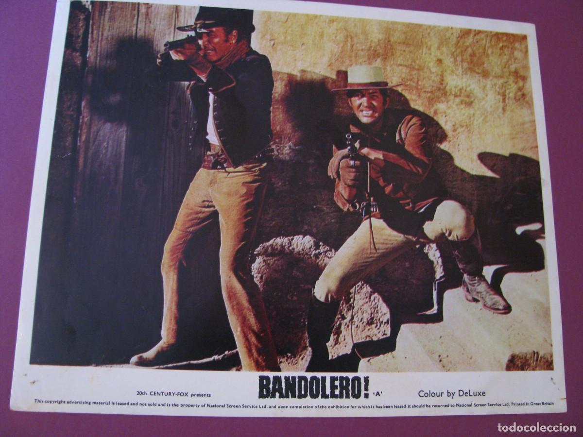 Cine: FOTOCROMO, LOBBY CARD DE LA PELICULA BANDOLER! CENTURY FOX 1968. 25X20 CM