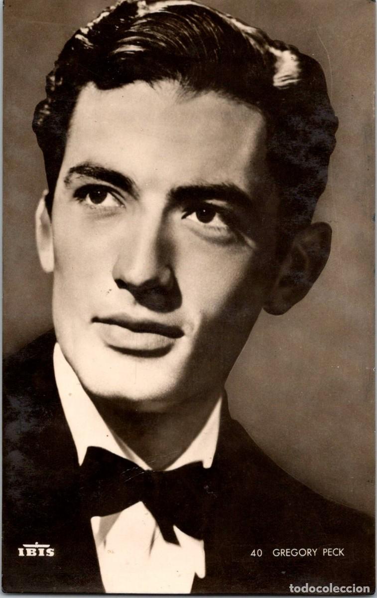 Cine: Gregory Peck - Ibis 40 - 136x86mm - Pajarita - Esmoquin