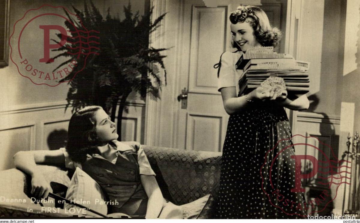 Cine: DEANNA DURBIN EN HELEN PARRISH. FIRST LOVE