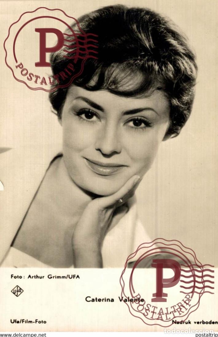 Cine: CATERINA VALENTE Foto Arthur Grimm UFA STARS ACTORS ACTRESSES ACTEURS ACTRICES