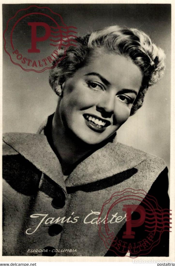 Cine: JANIS CARTER Europa Columbia STARS ACTORS ACTRESSES ACTEURS ACTRICES