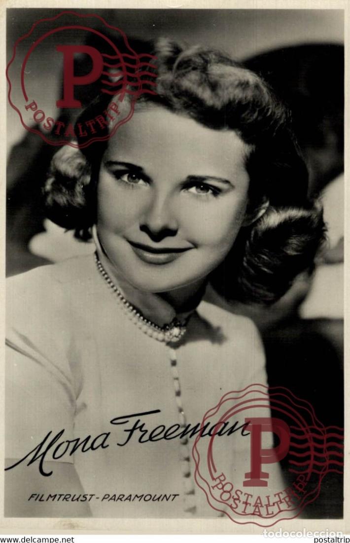 Cine: MONA FREEMAN Filmtrust Paramount STARS ACTORS ACTRESSES ACTEURS ACTRICES