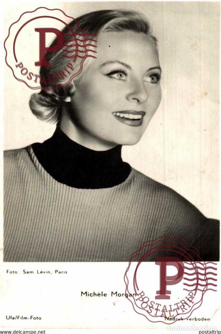 Cinema: MICHELE MORGAN Foto Sam Levin Paris STARS ACTORS ACTRESSES ACTEURS ACTRICES
