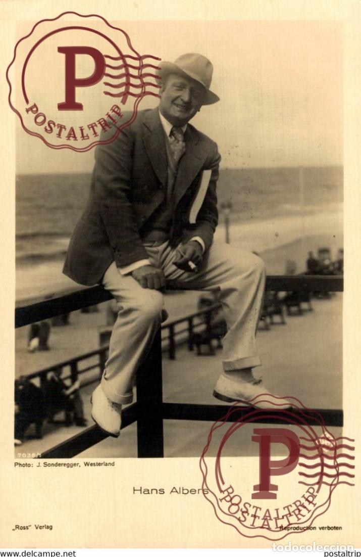 Cine: HANS ALBERS Ross Velag STARS ACTORS ACTRESSES ACTEURS ACTRICES