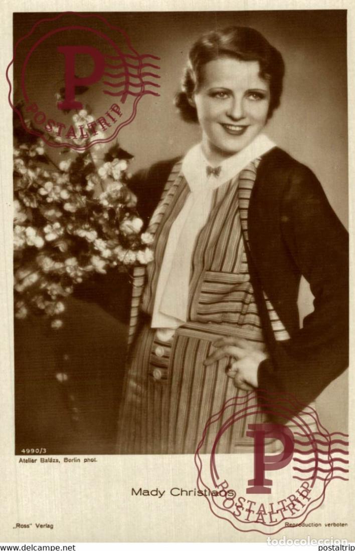 Cin&eacute;ma: MADY CHRISTIANS Atelier B&aacute;zals Berlin phot STARS ACTORS ACTRESSES ACTEURS ACTRICES