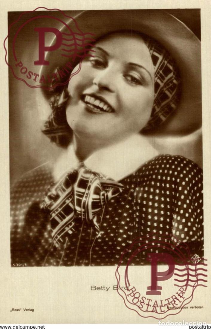 Cin&eacute;ma: BETTY BIRD Ufa Photo Foto STARS ACTORS ACTRESSES ACTEURS ACTRICES