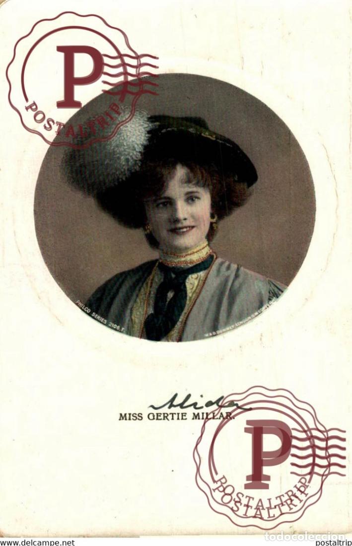Cine: MISS GERTIE MILLAR Philco Series W&D Downey London STARS ACTORS ACTRESSES ACTEURS ACTRICES