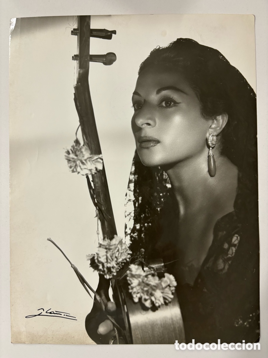 Cine: Foto original de Lola Flores foto Ib&aacute;&ntilde;ez Madrid M