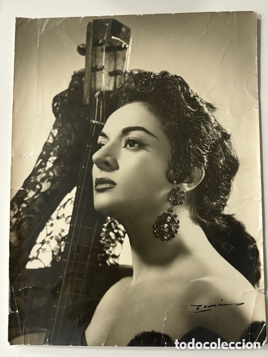 Cine: Foto original de Lola Flores foto Rom&aacute;n Barcelona M
