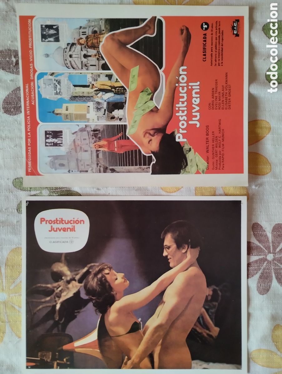 Cine: 10 FOTOCROMOS - PROSTITUCION JUVENIL - SER COMPLETO