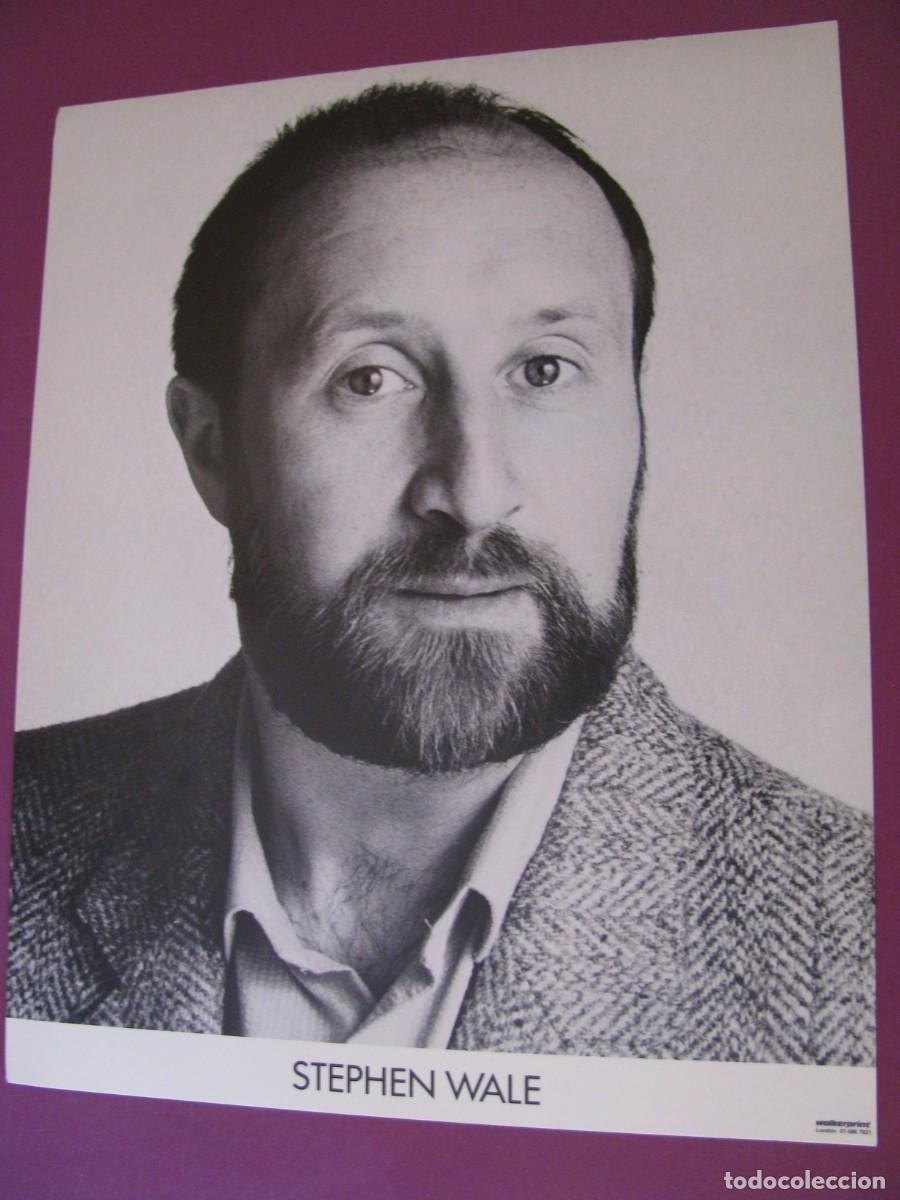 Cine: LAMINA PROMOCIONAL DEL ACTOR STEPHEN WALE. WALKERPRINT. 25X20 CM