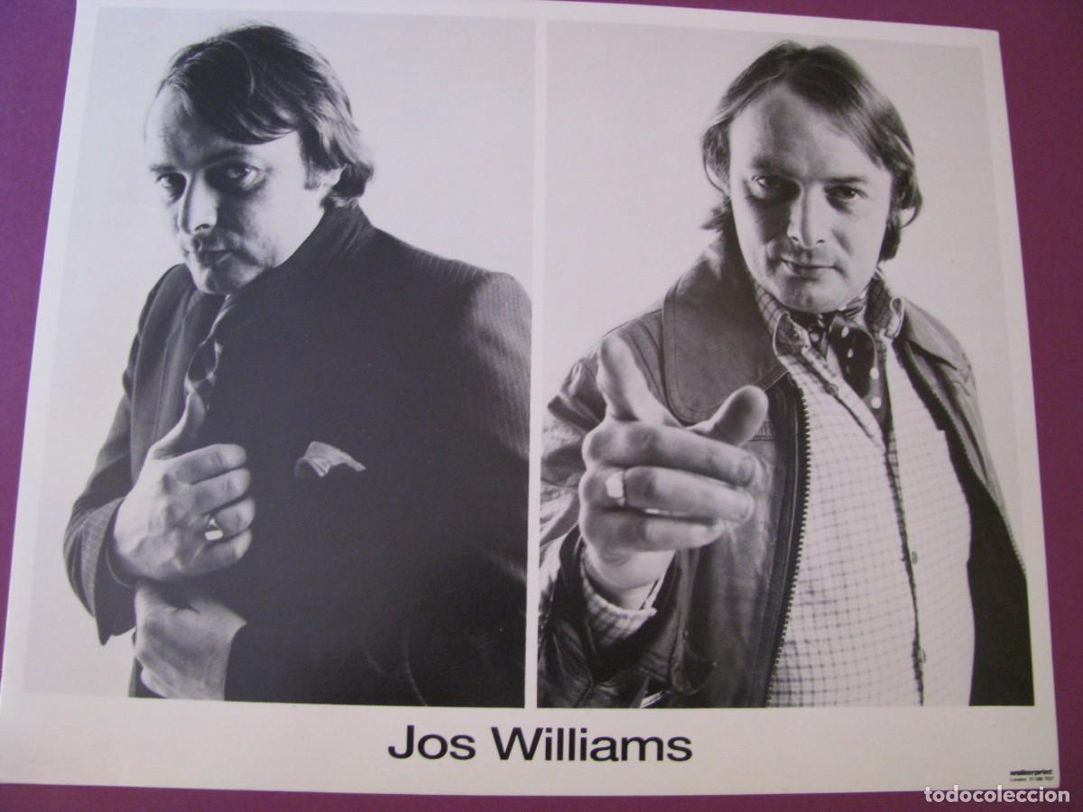 Cine: LAMINA PROMOCIONAL DEL ACTOR JOS WILLIAMS. WALKERPRINT. 25X20 CM