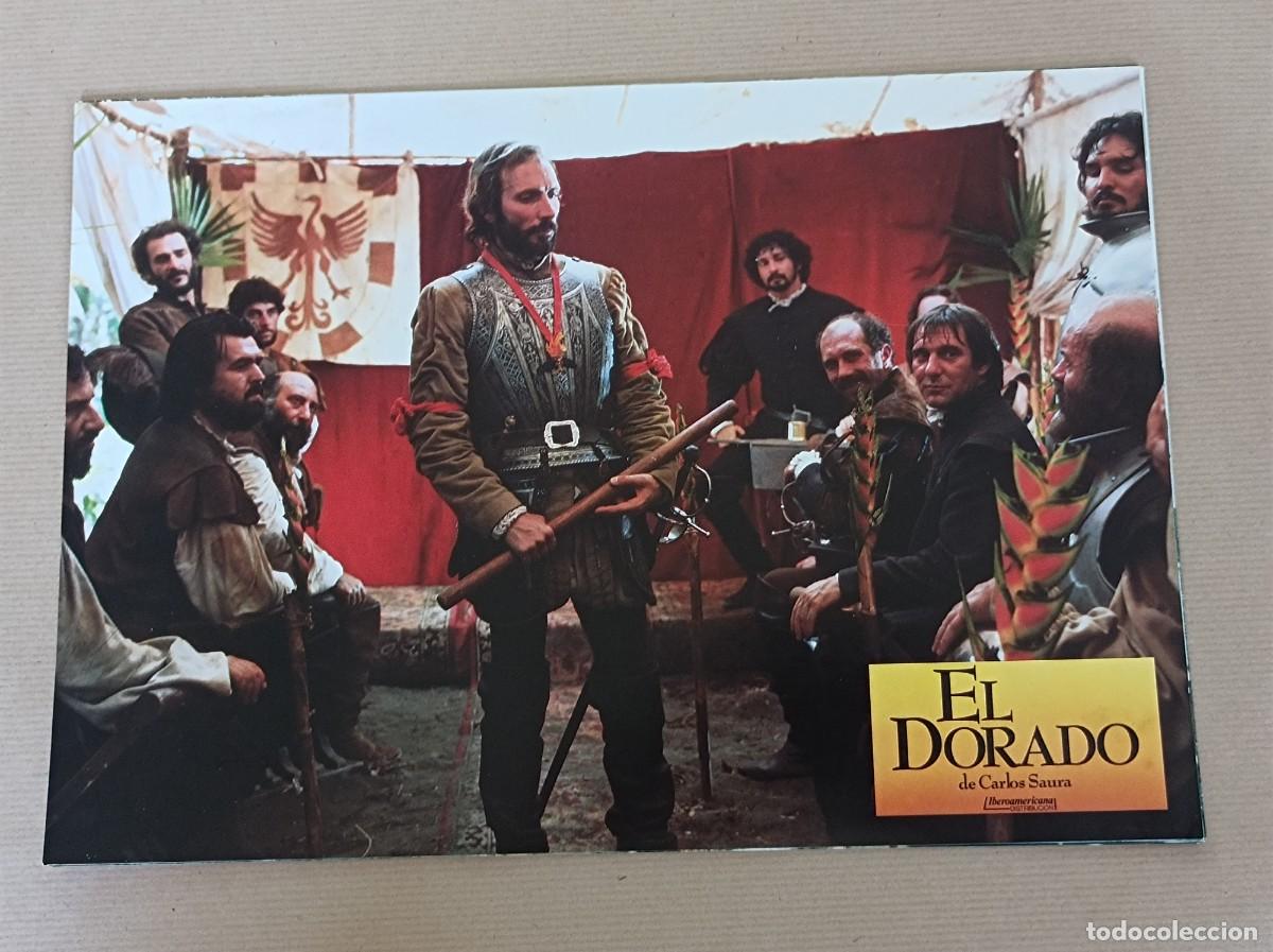 Cine: 12 FOTOCROMOS PEL&Iacute;CULA EL DORADO JUEGO COMPLETO