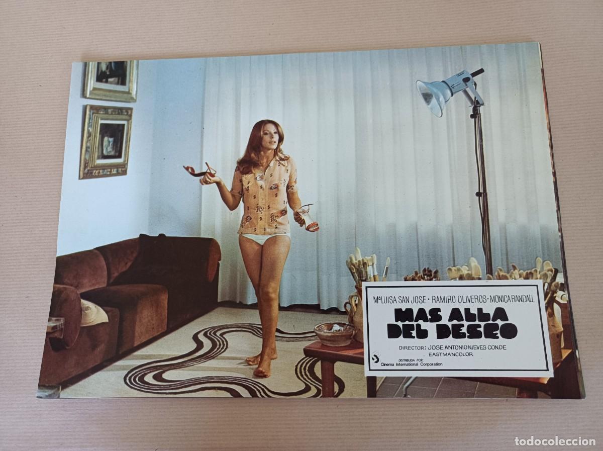 Cine: 12 FOTOCROMOS PEL&Iacute;CULA M&Aacute;S ALL&Aacute; DEL DESEO JUEGO COMPLETO
