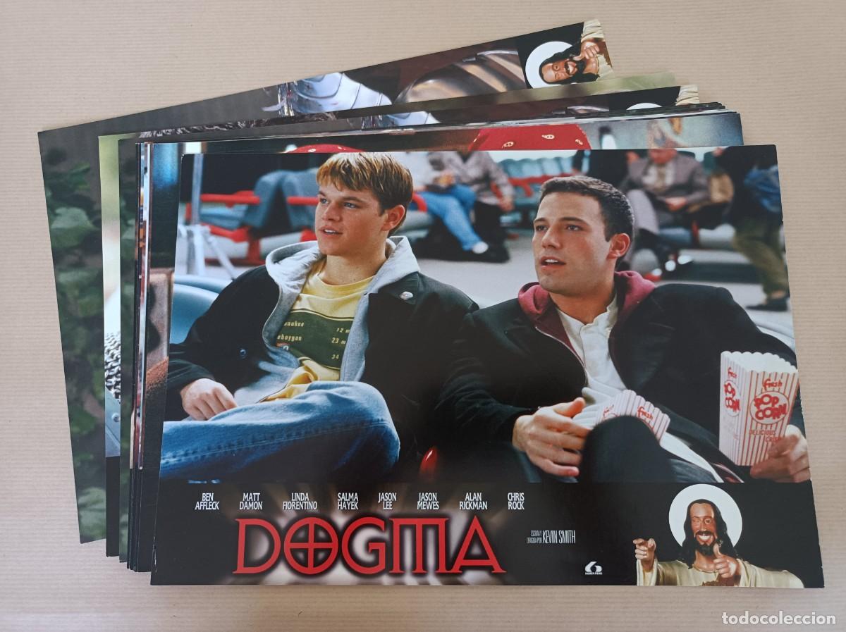 Cine: 11 FOTOCROMOS PEL&Iacute;CULA DOGMA JUEGO INCOMPLETO LOTE 1