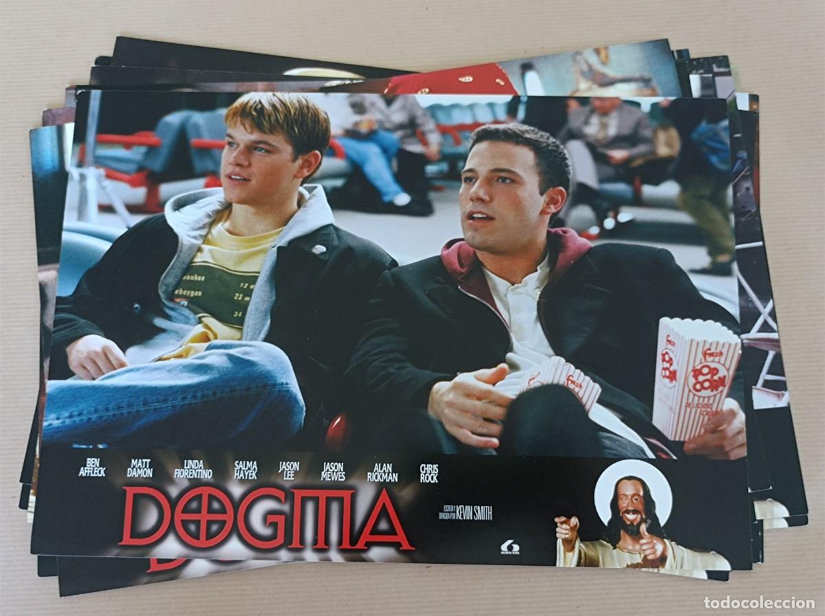 Cine: 12 FOTOCROMOS PEL&Iacute;CULA DOGMA JUEGO COMPLETO LOTE 2