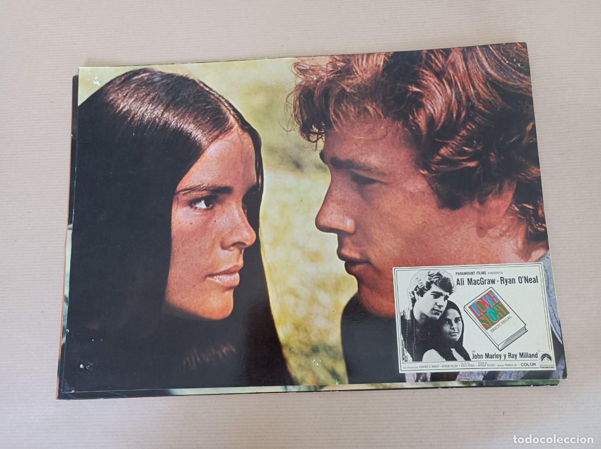 Cine: 10 FOTOCROMOS PEL&Iacute;CULA LOVE STORY JUEGO INCOMPLETO