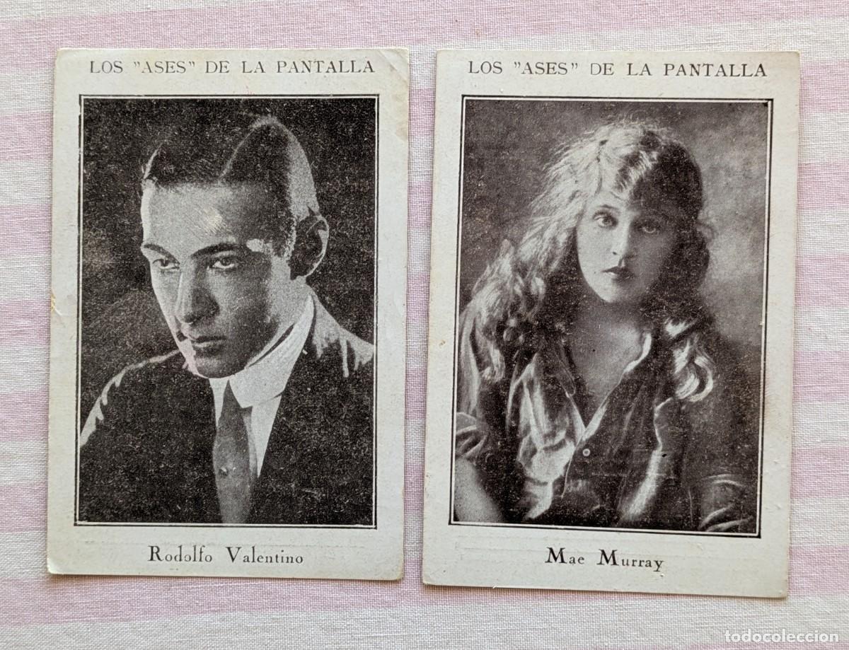 Cine: Los Ases de la pantalla. Rodolfo Valentino y Mar Murray