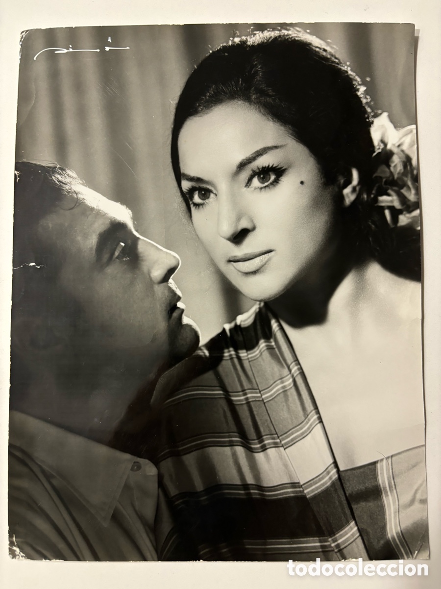 Cine: Foto original de Lola Flores y Antonio Gonz&aacute;lez el pescailla foto Sim&oacute;n L&oacute;pez Madrid M