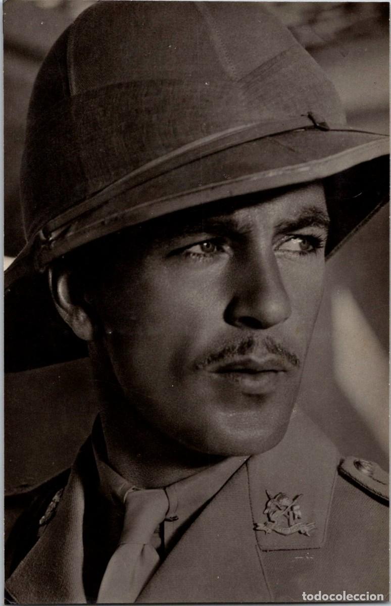 Cine: Gary Cooper - Paramount - Archivo Bermejo 1387 - 132x86mm -Uniforme Tropa Colonial Brit&aacute;nica-Salacot