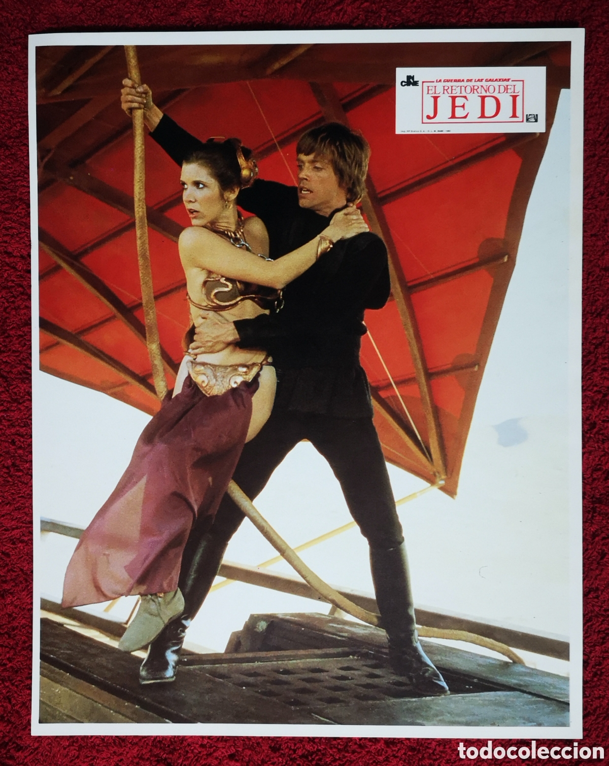 Cinema: STAR WARS - EL RETORNO DEL JEDI - FOTOCROMO ORIGINAL DE LA PELICULA