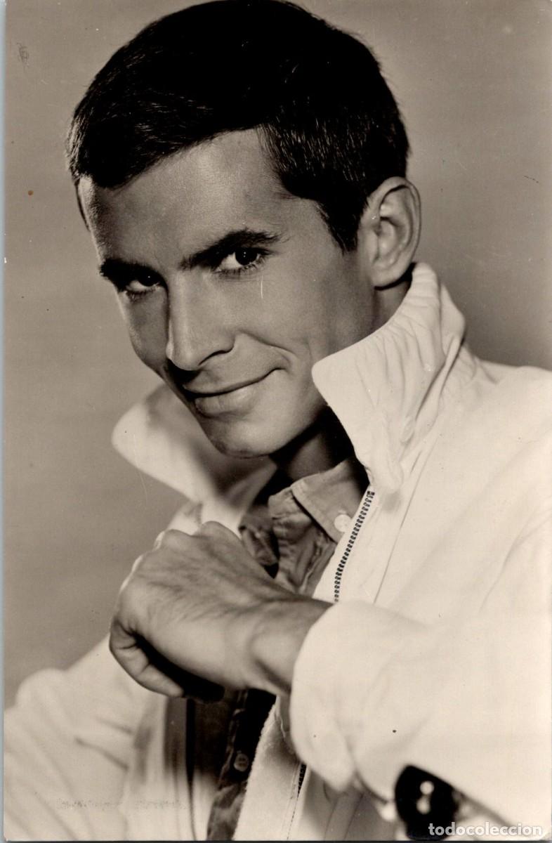 Cine: Anthony Perkins - Psicosis - Paramount Films 1961 - Archivo Bermejo n&ordm; 6942 - 139x91mm