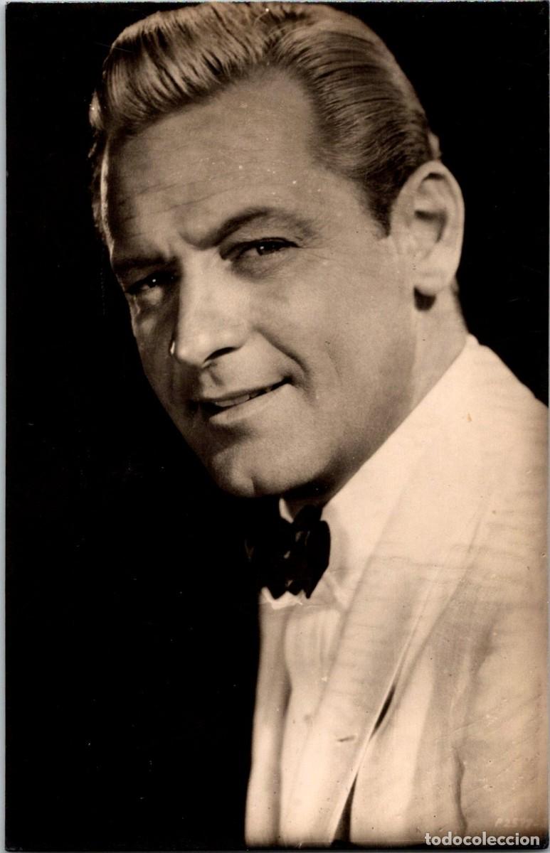 Cine: William Holden - Estrella 2637 - Sin m&aacute;s datos - 136x88mm - Esmoquin Blanco - Pajarita Negra
