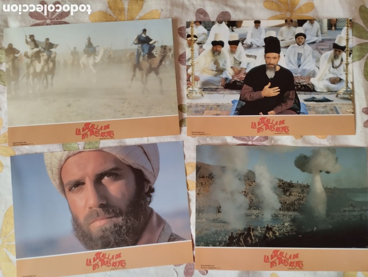 Cine: 16 FOTOCROMOS - LA BATALKA DE LOS TRES REYES - SET COMPLETO