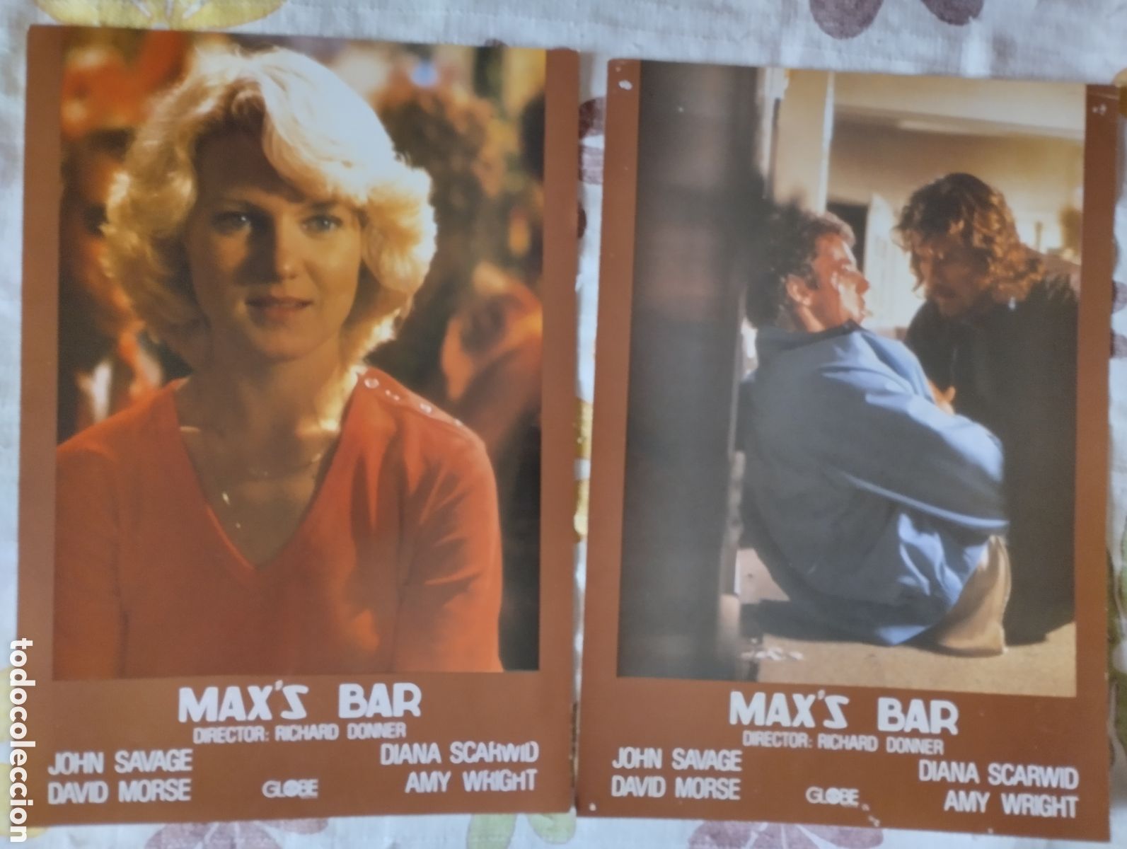 Cine: 12 FOTOCROMOS + GUIA DOBLE - MAX'S BAR - SET COMPLETO