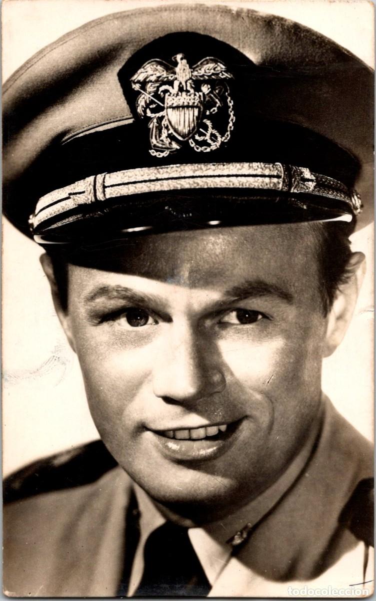 Cine: Richard Widmark - Estrella n&ordm; 1193 - 137x87mm - Uniforme Suboficial US Navy