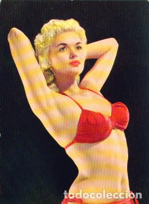 Cine: JAYNE MANSFIELD (postal original a&ntilde;os 50)