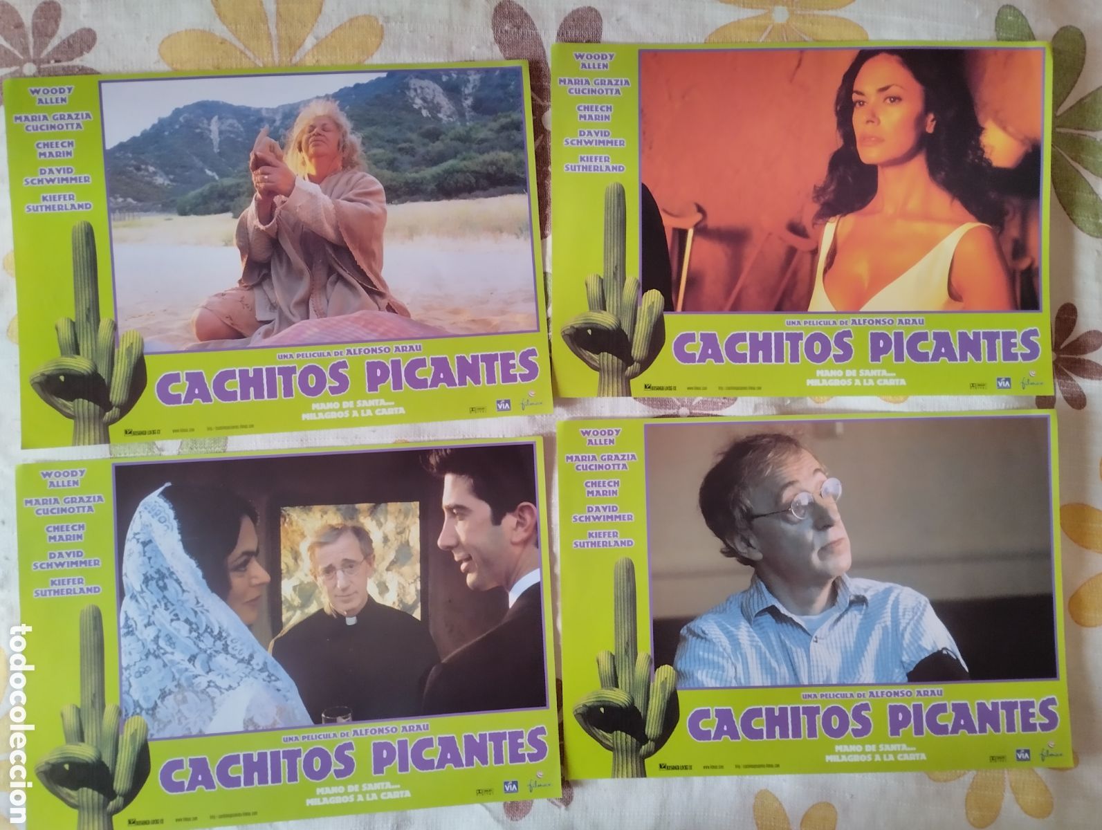Cine: 8 FOTOCROMOS - CACHITOS PICANTES - WOODY ALLEN