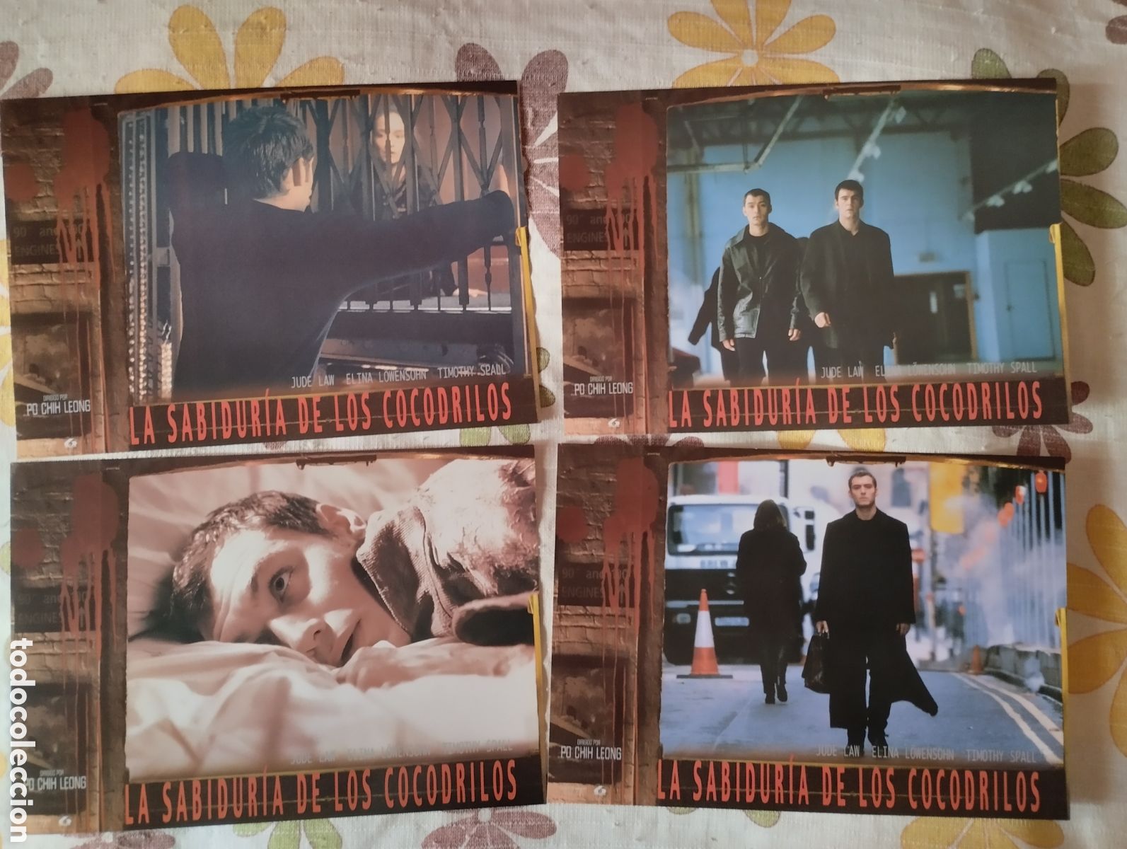 Cine: 12 FOTOCROMOS - LA SABIDUR&Iacute;A DE LOS COCODRILOS - SET COMPLETO