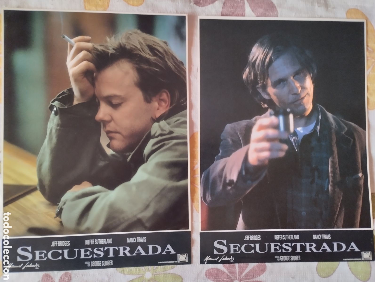 Cine: 12 FOTOCROMOS - SECUESTRADA - SET COMPLETO