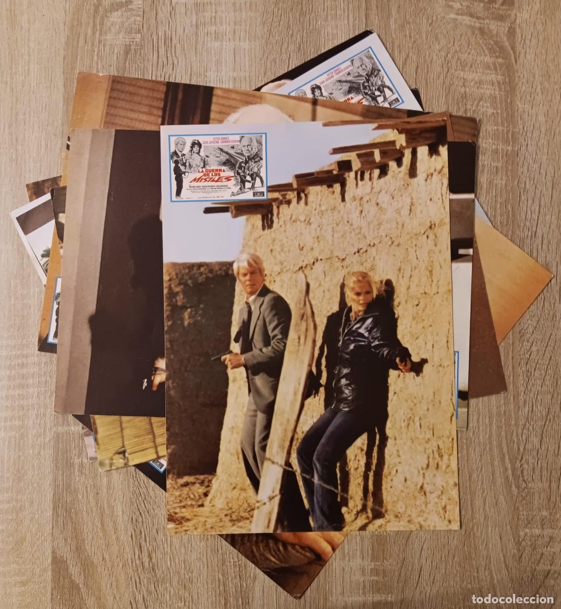 Cinema: SET DE 10 FOTOCROMOS CARTELERA DE CINE LA GUERRA DE LOS MISILES