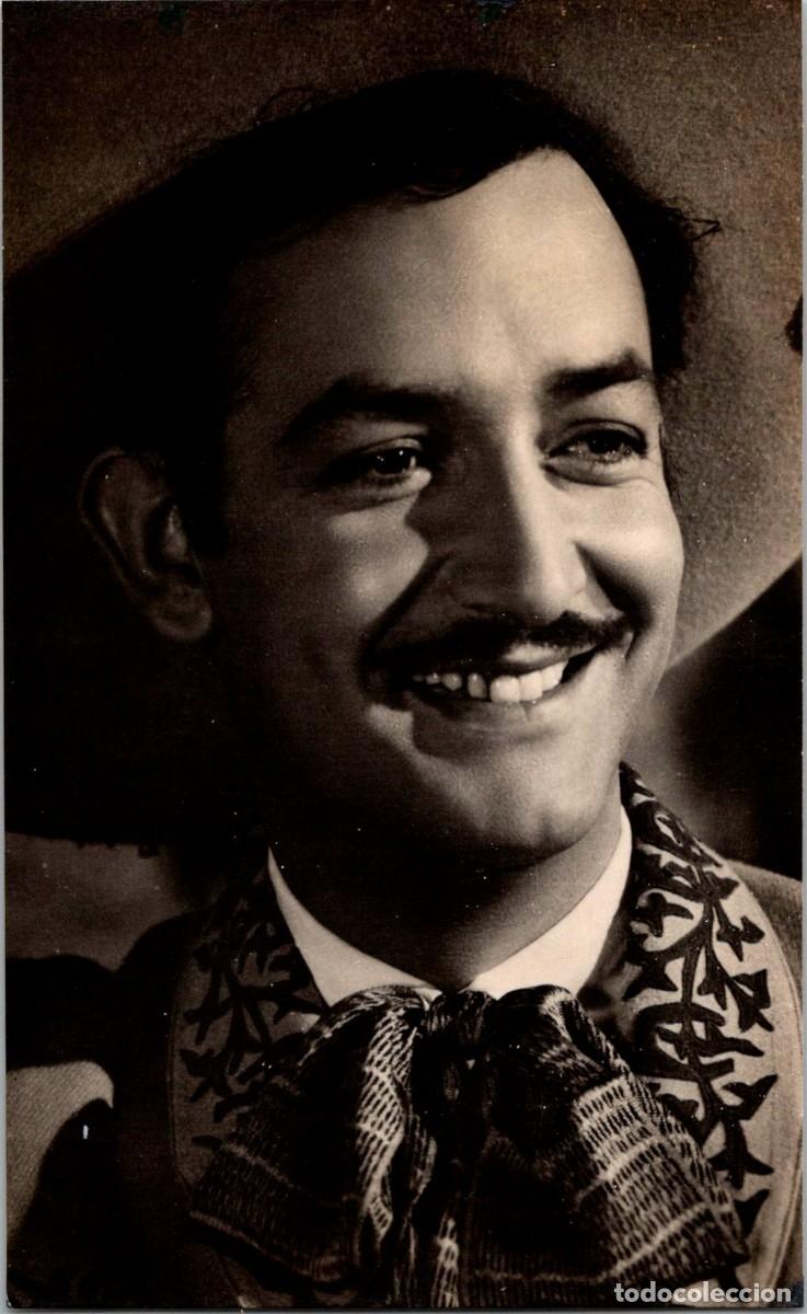 Cinema: Jorge Negrete - Floralva - Archivo Bermejo 2760 - 137x85mm - Charro mexicano