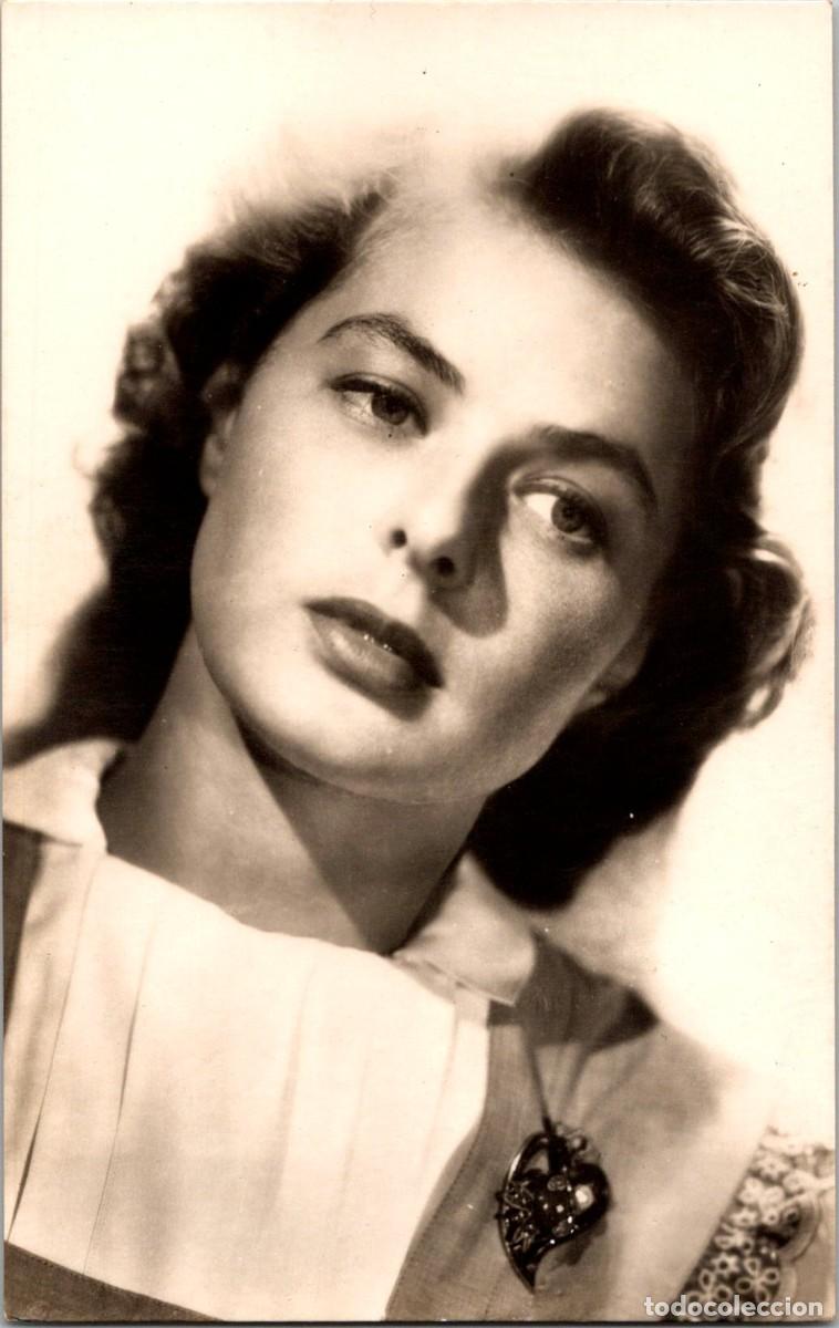 Cine: Ingrid Bergman - Sobe 3 - 138x87mm - Ilsa Lund en Casablanca