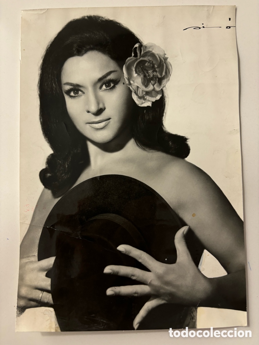 Cine: Foto original de Lola Flores foto Simon L&oacute;pez Madrid M