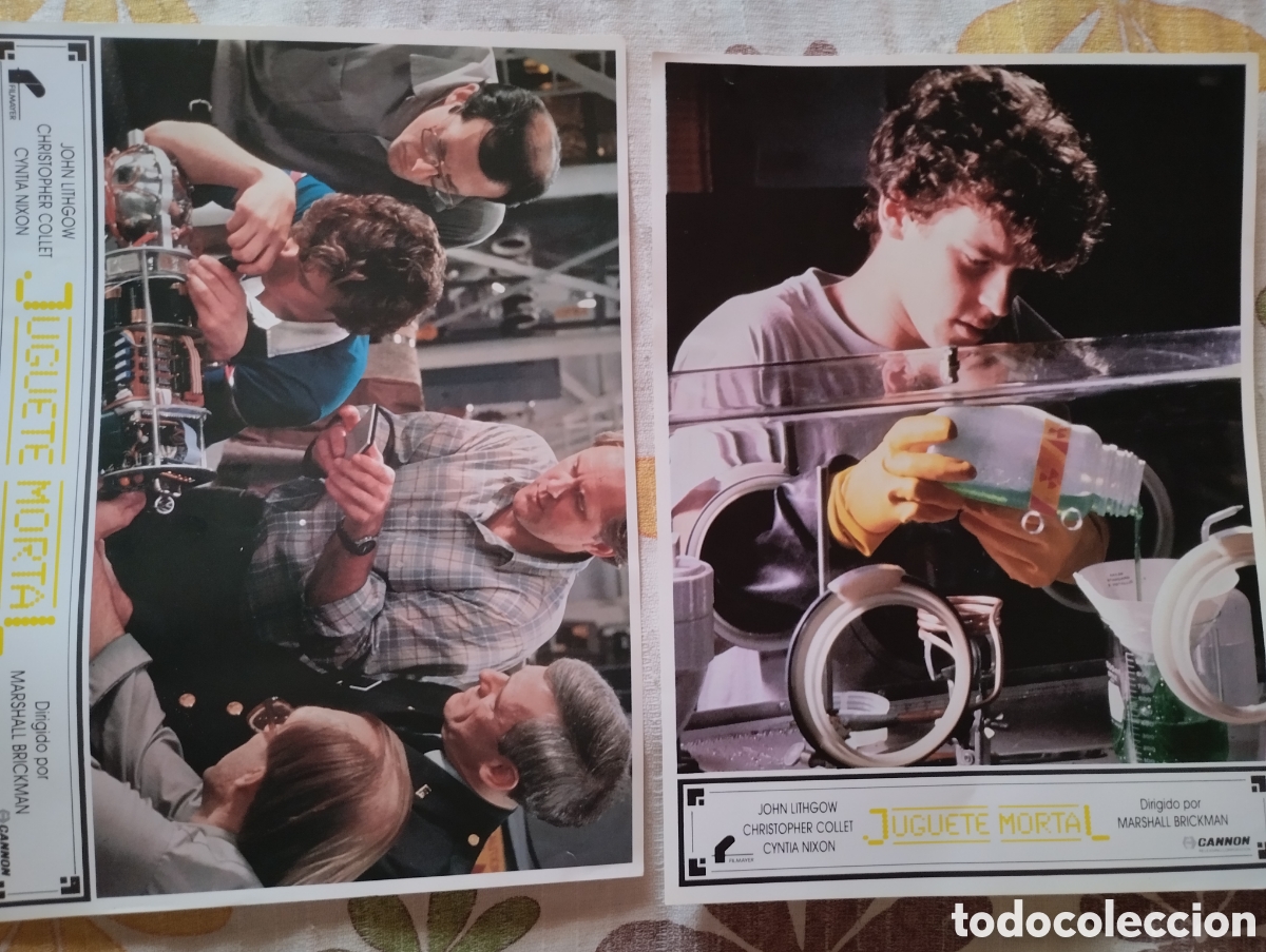Cine: 10 FOTOCROMOS - JUGUETE MORTAL