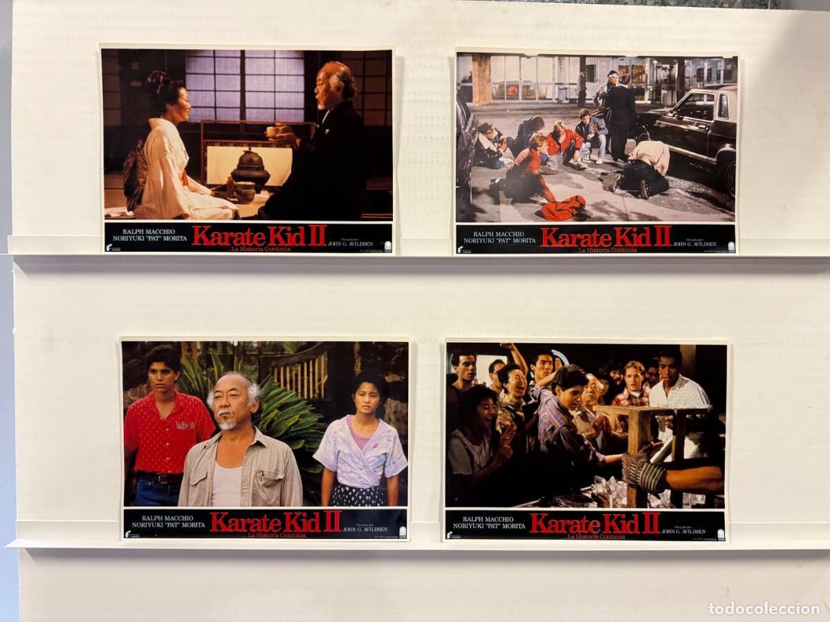 Cine: Karate Kid 2, Ralph Macchio, 4 FOTOCROMOS