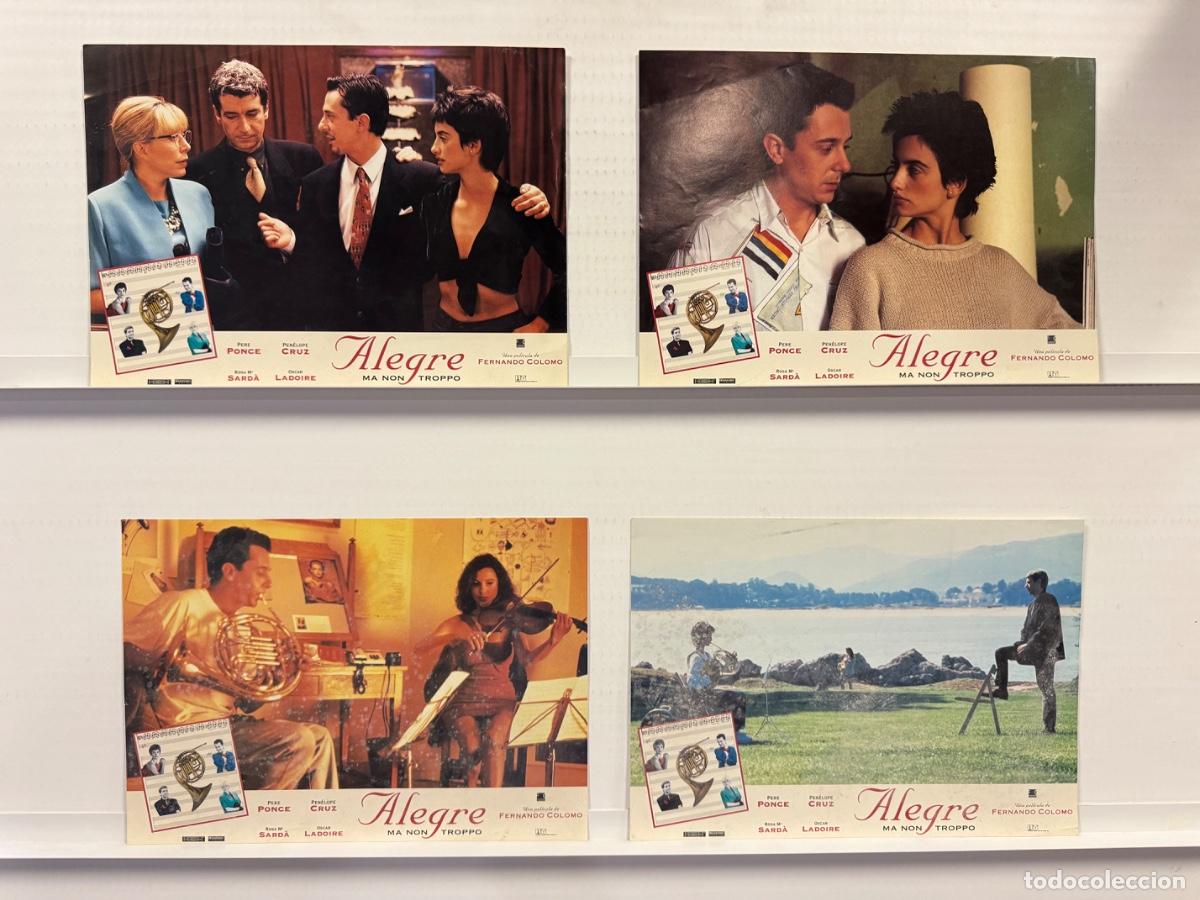 Cine: Alegre, Penelope Cruz, Oscar Ladoire, 4 FOTOCROMOS