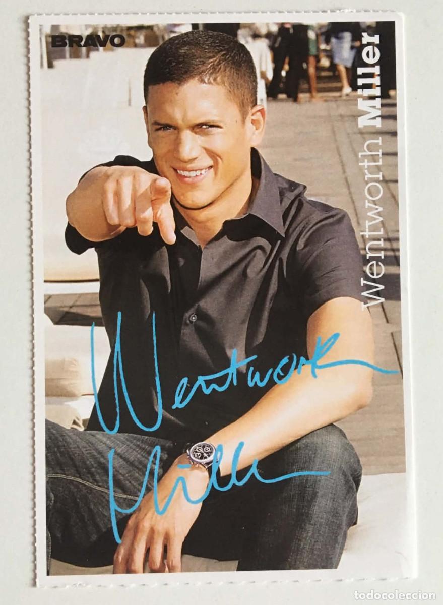 Cine: Wentworth Miller Prison Break / Sprouse Twins Cole Dylan Disney Double-Sided Card Bravo Germany 2007