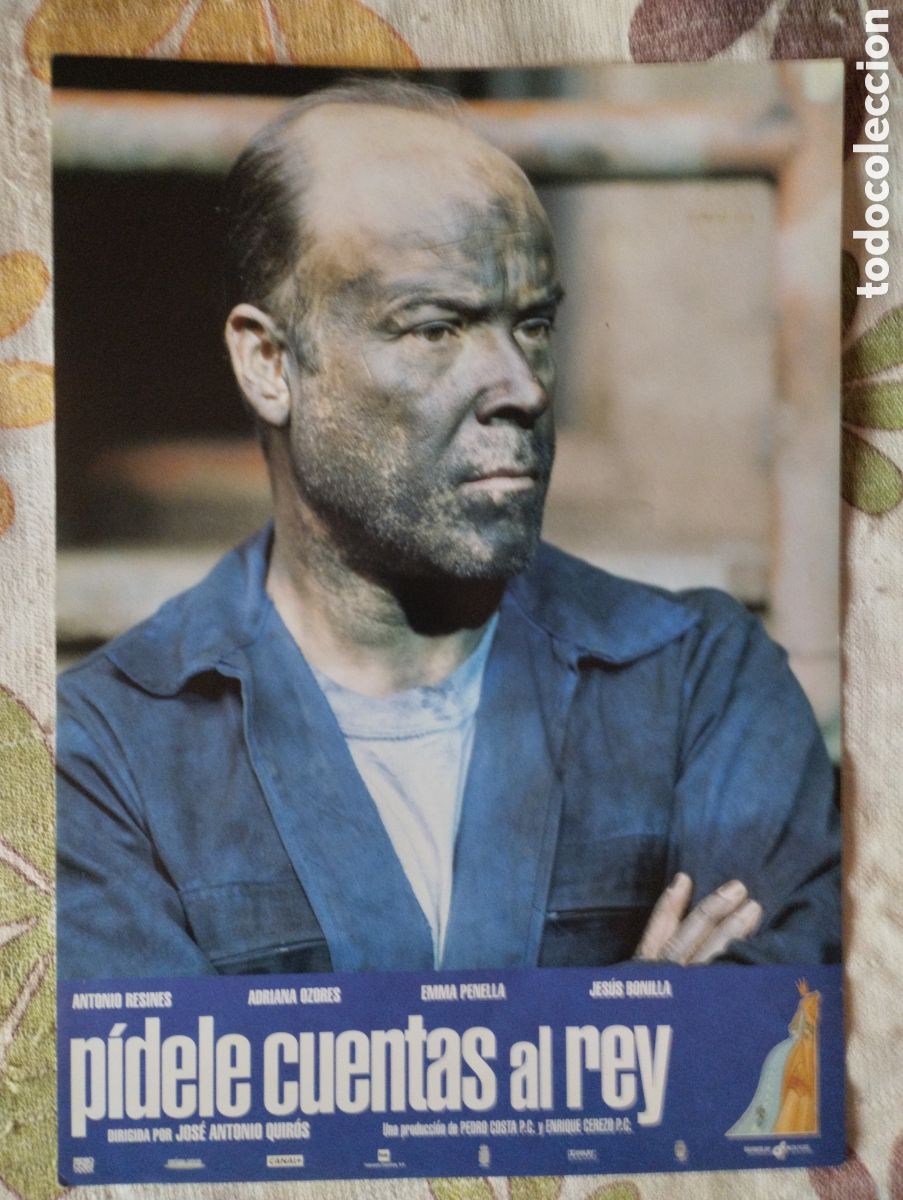 Cine: 9 FOTOCROMOS - P&Iacute;DELE CUENTAS AL REY - ANTONIO RESINES