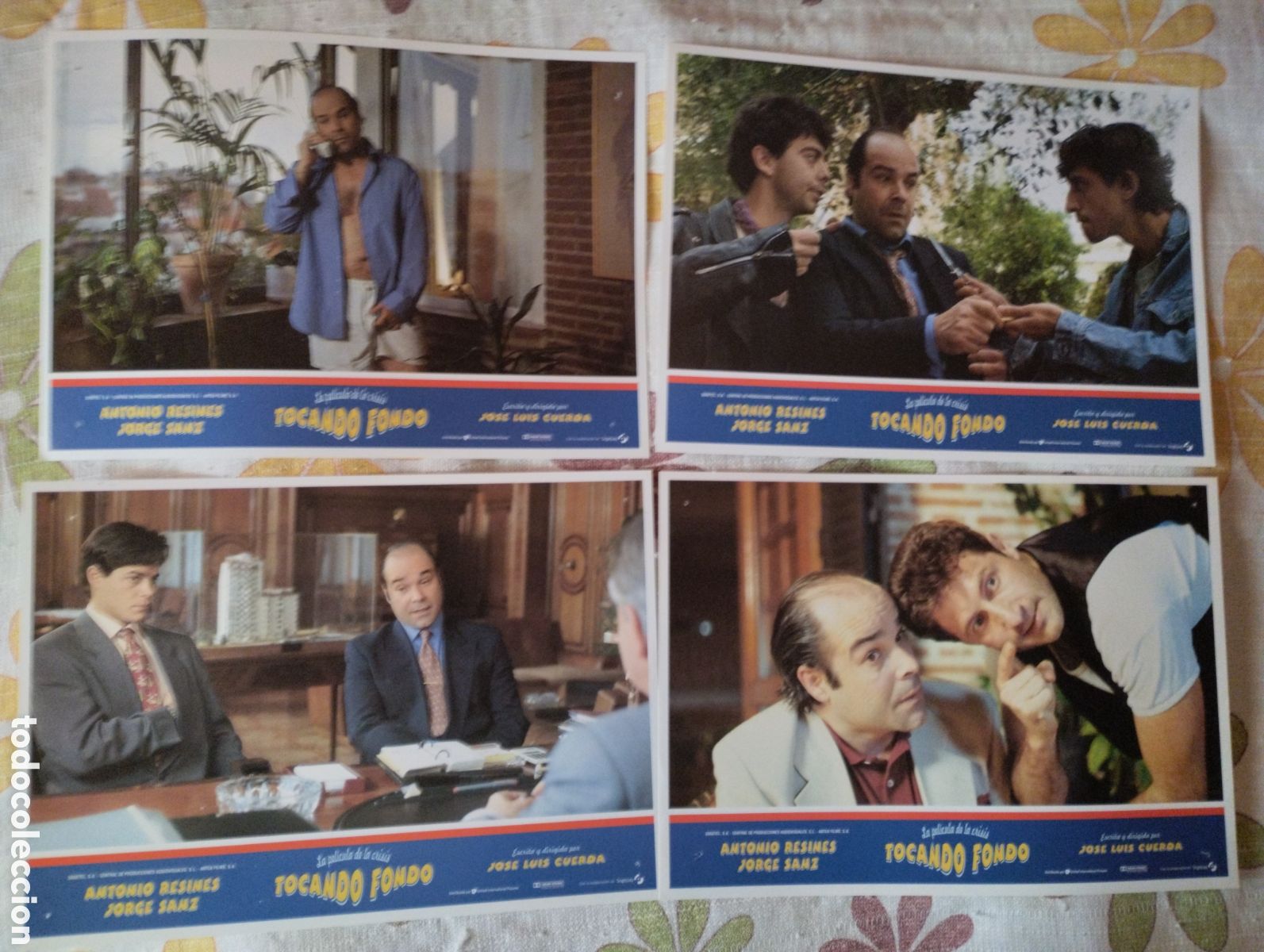Cine: 8 FOTOCROMOS - TOCANDO FONDO - ANTONIO RESINES