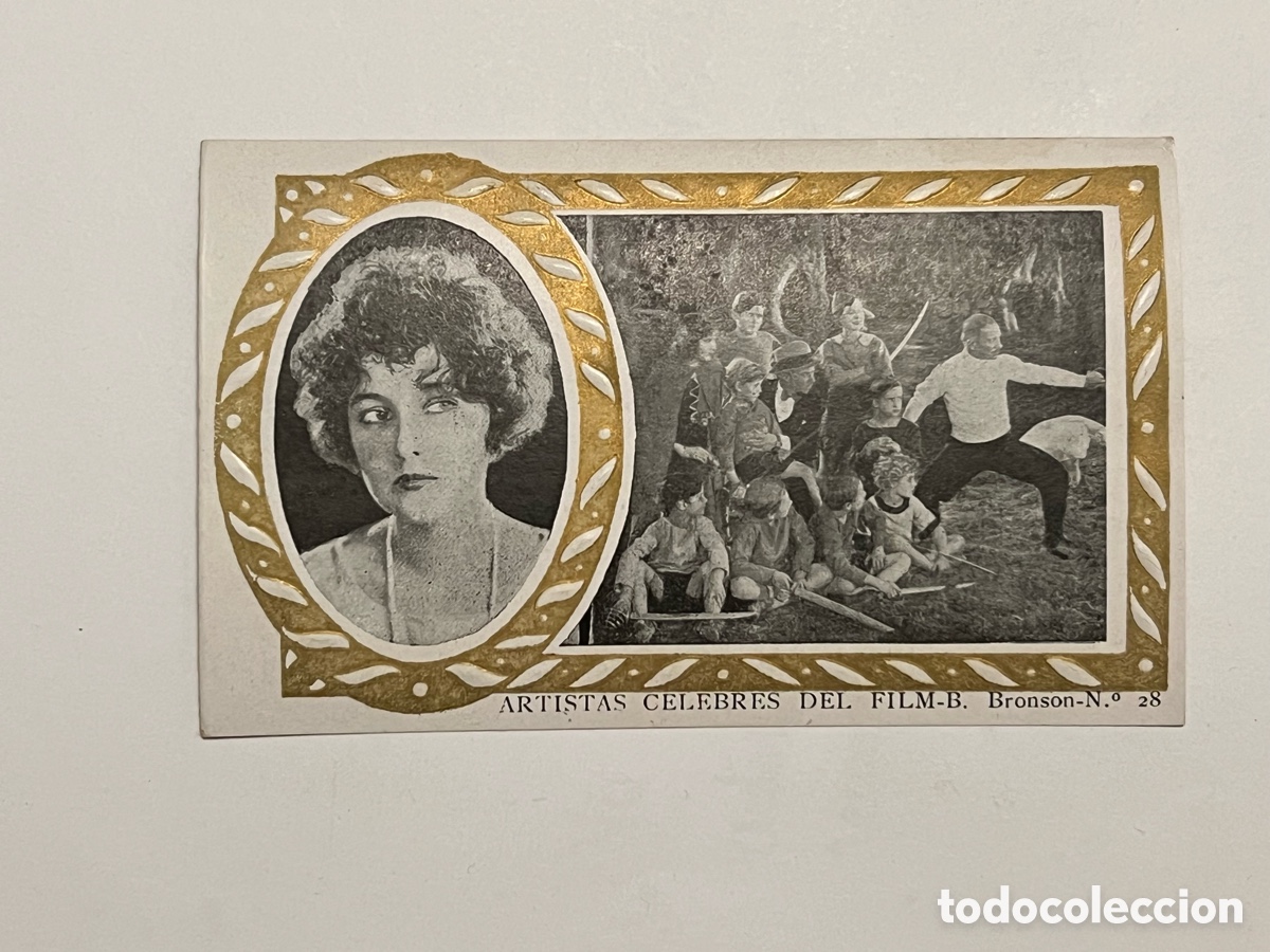 Cinema: ARTISTAS CELEBRES DEL FILM, S/A - No.28, BETTY BRONSON.. Chocolates Amatller