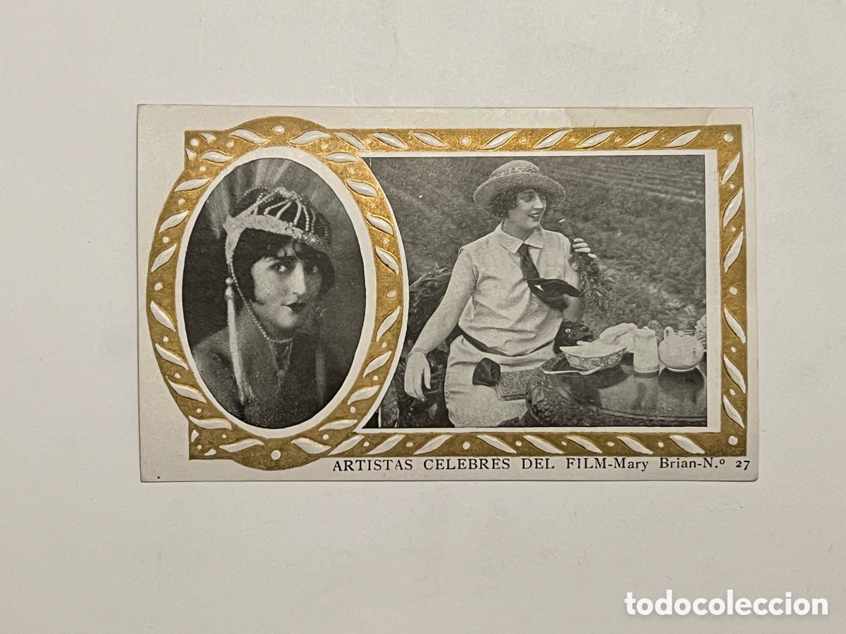 Cinema: ARTISTAS CELEBRES DEL FILM, S/A - No.27, MARY BRIAN.. Chocolates Amatller