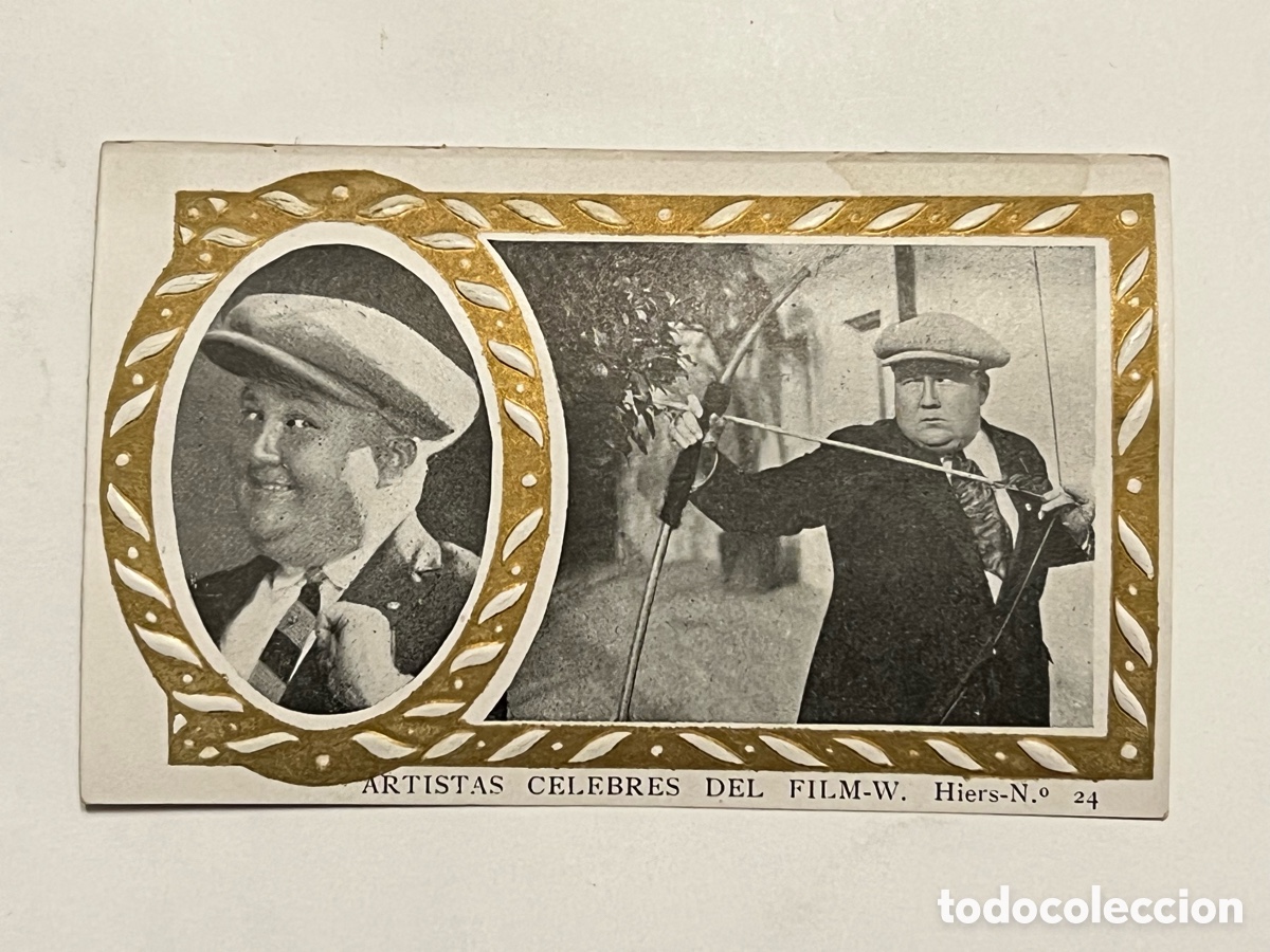 Cine: ARTISTAS CELEBRES DEL FILM, S/A - No.24, WALTER HIERS.. Chocolates Amatller