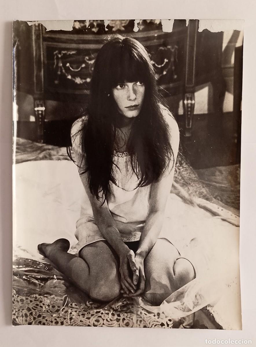 Cine: FOTO DE 18X24 SECRET CEREMONY DE JOSEP LOSEY 1968 CON LIZ TAYLOR Y MIA FARROW