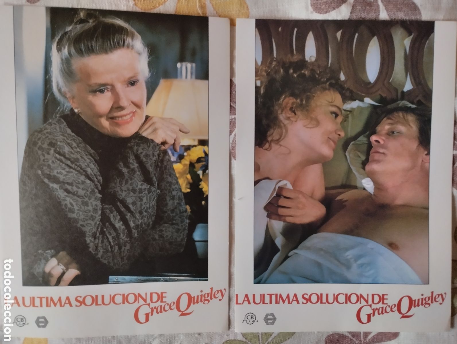 Cine: 12 FOTOCROMOS - LA ULTIMA SOLUCION DE GRACE QUIGLEY - SET COMPLETO
